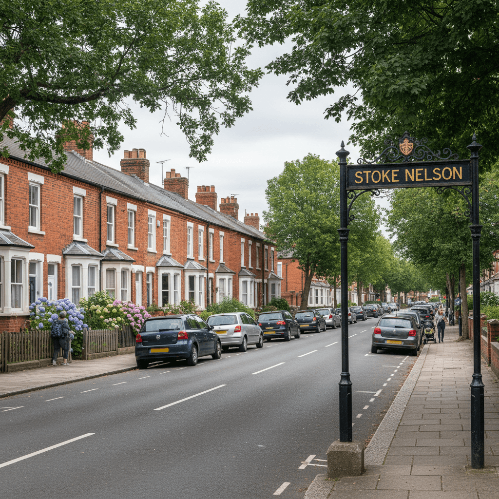 Stoke residential area